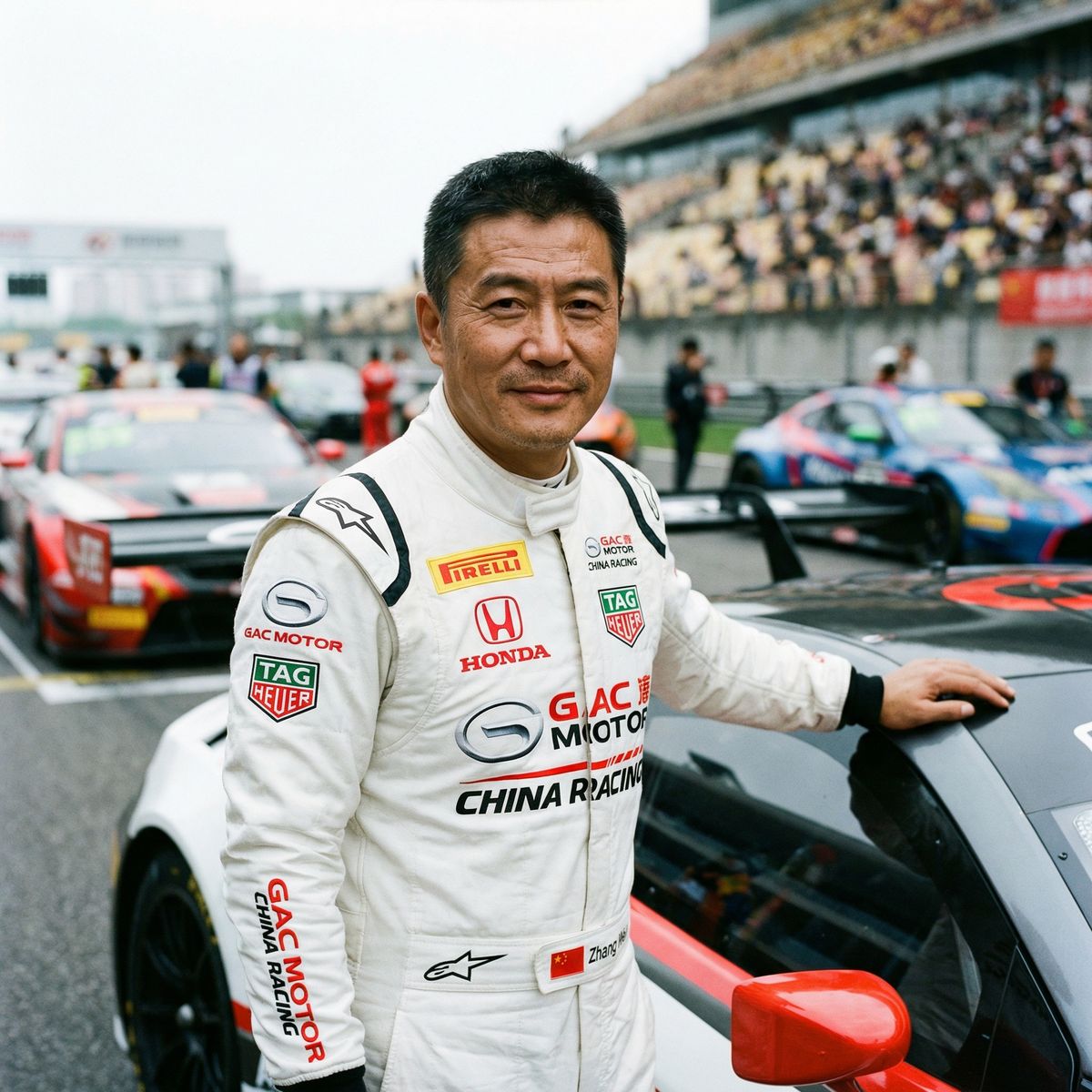 困困兔赛车手张海峰